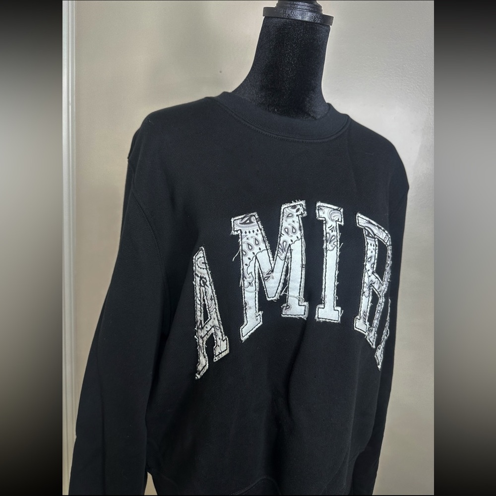 AMIRI sweatshirt / pullover size small. Worn ONCE. EXCELLENT condition.